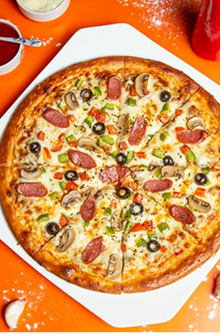 Mushroom Pizza